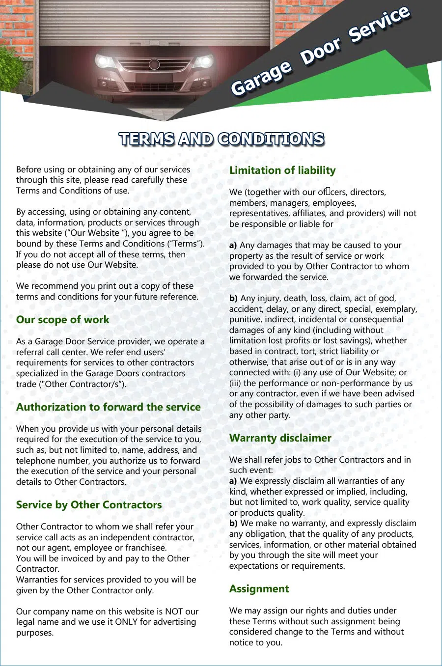 Galaxy Garage Door Service Dover, MA 781-658-9712